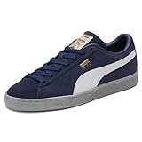 PUMA Mens Suede Classic Pastime Lace Up Sneakers Shoes Casual - Blue - Size 9.5 M
