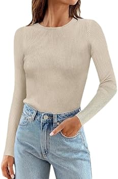 QIXING Damespullover met V-hals en lange mouwen, gebreide trui, V-vorm, gestreept trui voor dames, XXL QIXING Damespullover met V-hals en lange mouwen, gebreide trui, V-vorm, gestreept trui voor dames, XXL