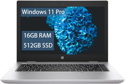 HP ProBook 640 G5 Business Laptop 14 pollici (1366 x 768), Intel Core i5-8365U, 16 GB RAM, SSD da...