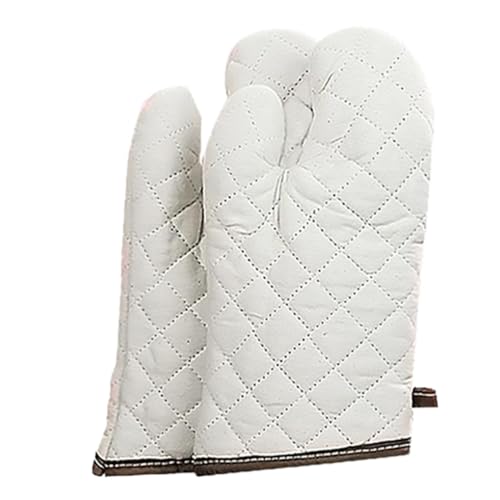 GRADENEVE 2stücke Hitzebeständige Baumwoll Ofenhandschuhe Dicke Kochhandschuhe Mit Isolierung Zum Greifen Von Heißen Gegenständen Mit Aufhängelöchern Für Einfache Lagerung