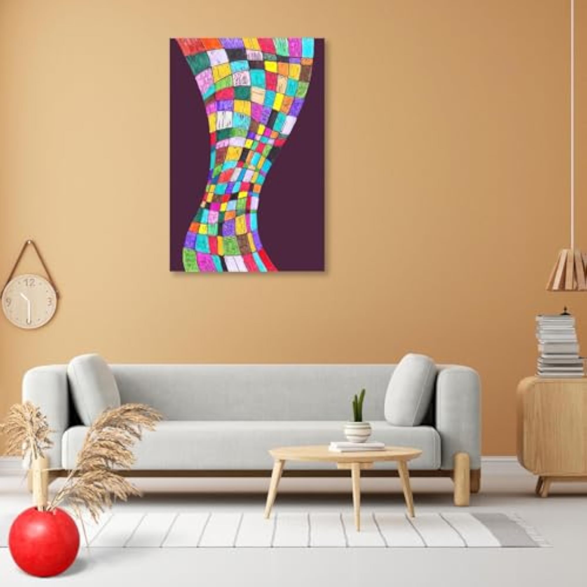 Abstract Doodle D1 Peel & Stick Vinyl Wall Sticker for Home Decoration