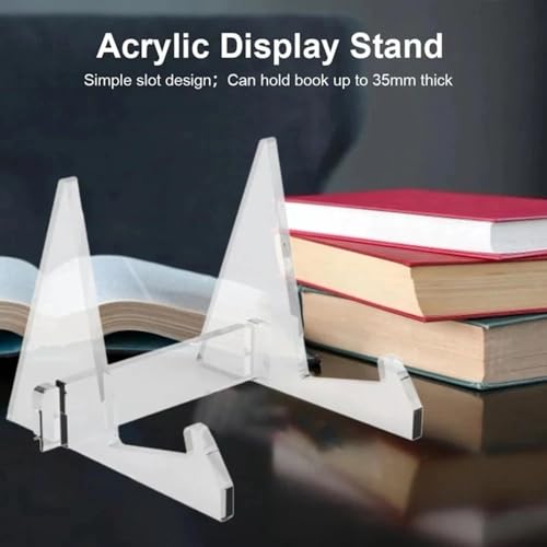 Portadiscos estante de exhibición CD con soporte triangular para revistas 5