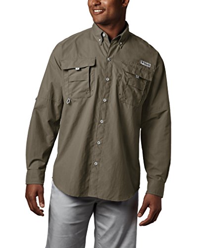 Image of Columbia Men's Bahama II Long Sleeve Shirt, Sage, XX-Large