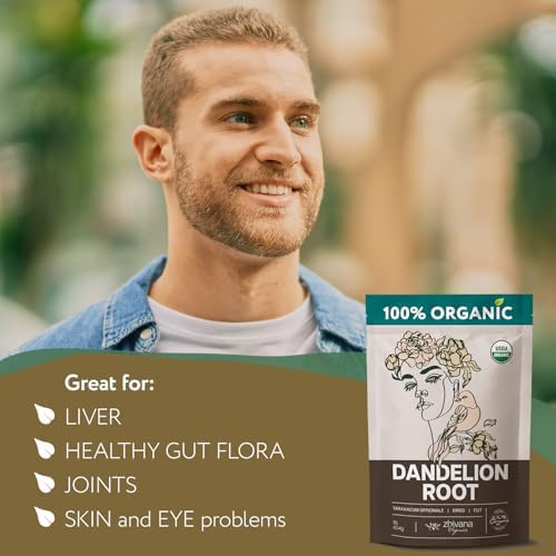 Dandelion Root Tea Organic 4 oz. - Diente de Leon Organico – Natural Cleansing - 2