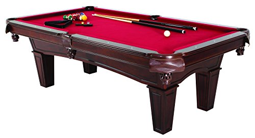 Minnesota Fats Fullerton Billiard Table - Fine Wood Veneer And Dark Rich Chestnut Finish