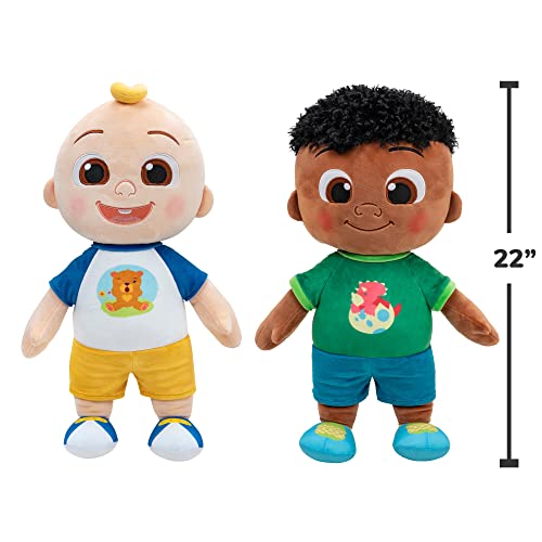 Cocomelon My Buddy Jj & My Friend Cody Plush - 22” Extra Large, Extra Soft Star Character, Jj And His Best Friend, Cody - Toys For Kids And Preschoolers - Amazon Exclusive #TOP6