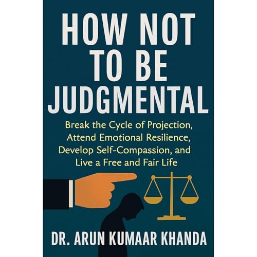 How Not to Be Judgmental Audiolibro Por Dr. Arun Kumaar Khanda arte de portada