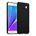 Galaxy A3 (2016) Case, JAMMYLIZARD Ultra Slim Silicone Jelly Back Cover for Samsung Galaxy A3 (6) 2016, Black