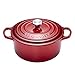 Produktbild Le Creuset Signature Gusseisen-Bräter mit Deckel, Ø 28 cm, Rund, Für alle Herdarten und Induktion geeignet, Volumen: 6,7 l, 6,125 kg, Burgundy, 21177287502430