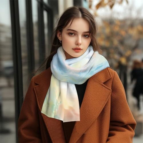 Womens Winter Scarf Thick Oversized Blanket Scarf for Women Shawl Wrap4
