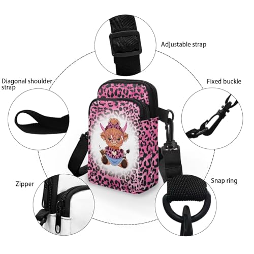 Image of Xpyiqun Small Crossbody Bag Women Phone Purses Sling Shoulder Handbag Cross Body Pouch Wallet Bags