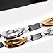 Tambourine for Adults, Traditional Handheld Musical Instrument — NOT MADE IN CHINA — Mixed Jingles, Synthetic Frame