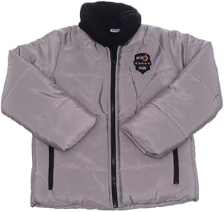 جاكيت مقاوم للماء للاولاد من ابل مع جيوب بسحاب وبطانة من الصوف وياقة من الفرو الصناعي