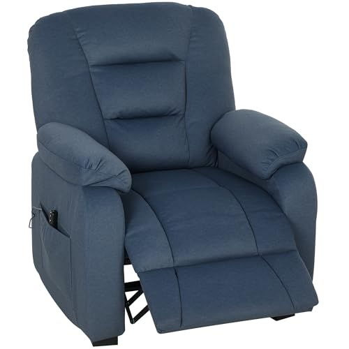 HOMCOM Sillón Relax Reclinable Eléctrico, Sillón Reclinable Silencioso con Función Memoria,...