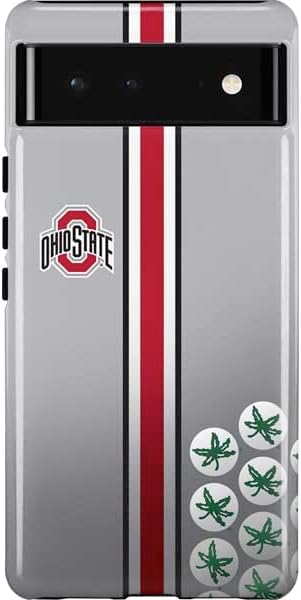 Skinit Pro Phone Case Compatible with Google Pixel 6 - Officially Licensed Ohio State University The Ohio State Buckeyes Design