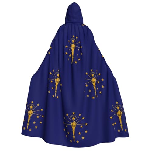 Cape à capuche médiévale unisexe costume cosplay Indiana 150 cm