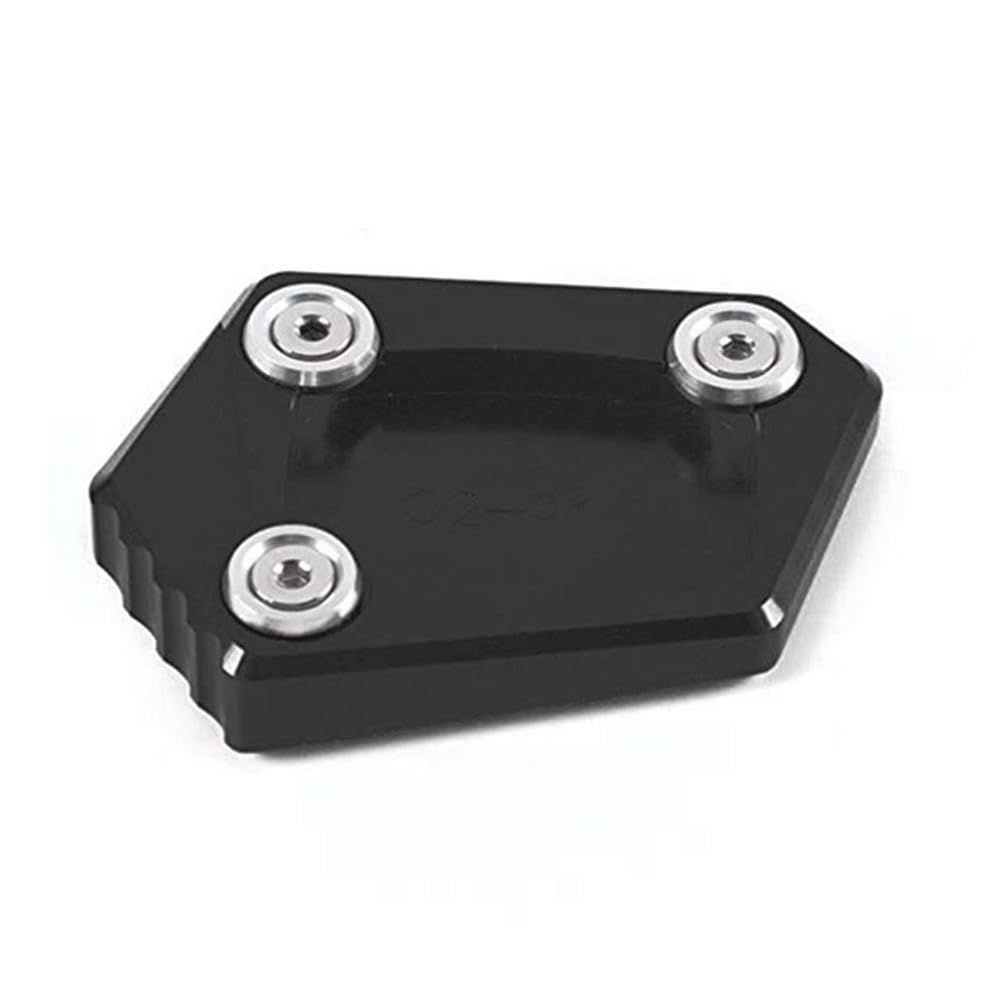 Plaque Support Béquille Moto NC700X : Base Élargie Antidérapante en Alu CNC