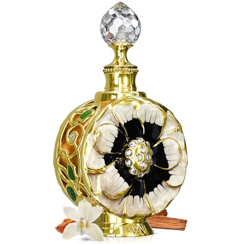 Swiss Arabian Layali Rouge - Luxury Products From Dubai - Long Lasting Personal Perfume Oil Fragrance - A Seductive Signature Aroma - 0.5 Oz