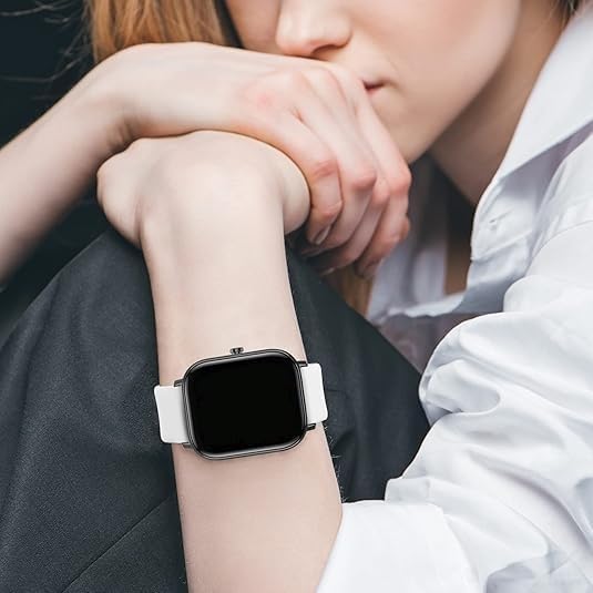 Miniatura 7 de E ECSEM Bandas compatibles con Gydom y ENOMIR IDW13IDW19LW51, correa de silicona suave, impermeable, ajustable, correa de repuesto para reloj