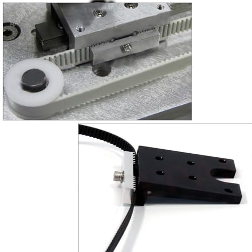 Luabue 5M GT2 Zahnriemen 6mm + 8er Riemenscheibe 5mm Bohrung GT2 Pulley 20 Zähne + 14er Schrauben + Inbusschlüssel GT2 Riemen 3D Drucker