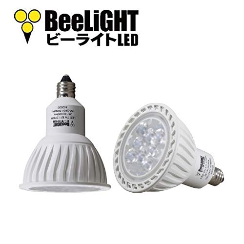 BeeLIGHT ビーライトLED 7W E11 2700K 4個 Amazon | BeeLIGHT LED電球 E11 7W 調光器対応 JDRφ50タイプ 電球色