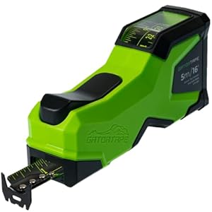 GATORTAPE Class 1 Precision 5m 16′ Top Reading Tape Measure 25mm 1″ Blade (Scale in Centimetres & Inches) | Easy & Accurate Internal Measurements