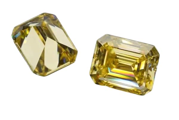 Saphir jaune véritable pierre précieuse naturelle Ceylan 9,25 Ratti non traité