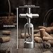 Stainless Steel Red Wine Corkscrew Wine Corkscrew Wine Sets Wine Sets The Bottle Opener Is a Practical Gift for all Wine Lovers (Color : Silver)