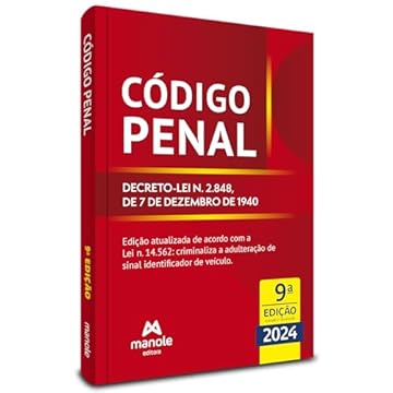 Capa do livro Código Penal: Decreto-lei n. 2.848, de 7 de dezembro de 1940