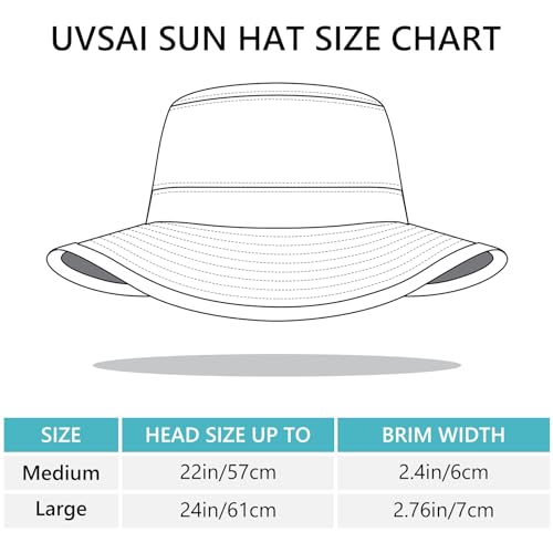 Image of UPF 50+ Foldable Sun Hat Patterned Under Brim Bucket Hats for Summer Hiking Fishing Beach Safari Men Women