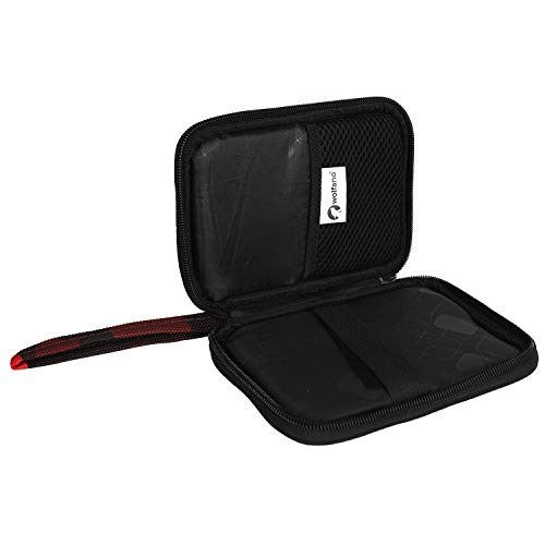 Image of WD HDD Hard Case /Cover /Pouch for 2.5 inch Portable Hard Drive (for Seagate, Toshiba, WD, Sony, Transcend, Lenovo, Adata) (RED Army)