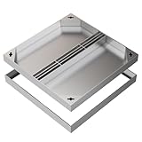 Haute résistance : Notre couvercle de regard extérieur est renforcé pour supporter une pression allant jusqu'à 2,6 tonnes et résiste aux chocs. Que ce soit dans les allées, les parkings ou les zones à fort passage, il ne se fissure pas, ne se plie pas et ne se déforme pas, garantissant votre sécurité.