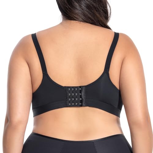 Plus Size Nursing Bra Built in Pads Non Removable Full Cup for Big Women,Nursing Bra Large Bust,Maternity Bra Large Breast3