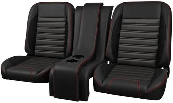 Brothers Trucks QCCC072BLACK Custom Console-Sport-Black/Black Stitch-Cup Holders