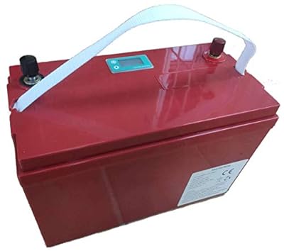 MarineNow LiFePO4 Deep Cycle Battery - 100Ah 12v with Built-in BMS - 2000-5000 Deep Cycle Rechargeable Battery Marine/RV/Solar Off Grid