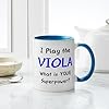 CafePress Play Viola Mug Mugs 11 oz (325 ml) Ceramic Coffee Mug #5