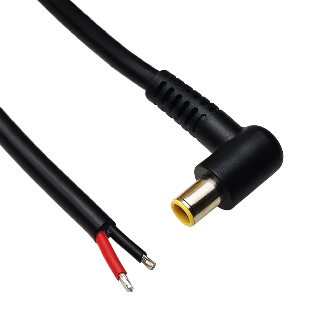 Kabel zasilający 7,9 mm x 5,5 mm 8 mm 90 stopni męski kątowy przewód zasilający