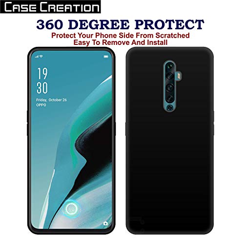 Image of Case Creation Back Cover for oppo reno 2 (TPU|Black )
