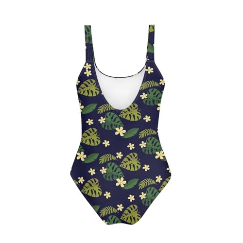 Image of Teens One-Piece Swimsuit Training Athletic Bathing Suits Quick Dry Beach Sport Swimwear Girls Dance Tank Leotards