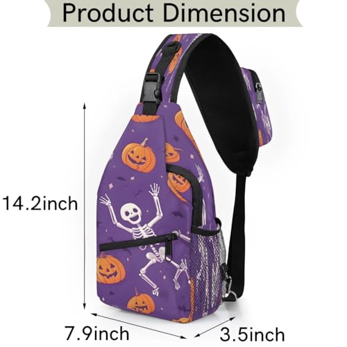 Bolso tipo sling unisex para viaje y senderismo miniatura 2