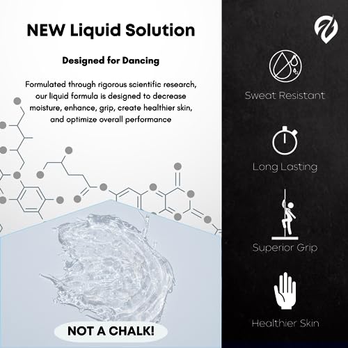 Image of EVMT Brands Liquid Chalk, Mess Free Gym Chalk for Weightlifting, Gymnastics, Rock Climbing, Dancing. Sweat Resistant and Long Lasting for Stronger Grip.