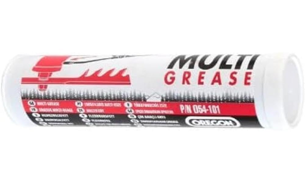 Oregon Multi Fett, Maschinen- und Rasenmäher-Schmierfett für Lager, Gelenke, Naben und Achsen, Metallfett, Fettkartusche für Fettpressen - 400g