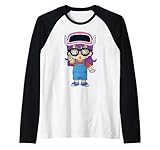 Arale Norimaki Dr Slump Manga Anime Amante Regalo Camiseta Manga Raglan