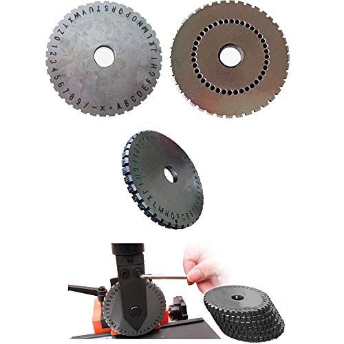 TECHTONGDA Character Wheel of Semi-Automatic Sheet Embosser 2mm