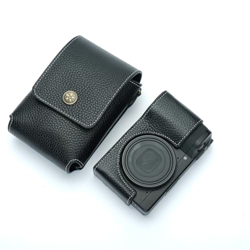 TP Original Ricoh GR4 ��p �{�v �{�f�B�P�[�X�{�J�o�[ �݊� �d�r�����֗� ��ʊJ�� �n���h���C�h�{�v�n�[�t�J�����P�[�X�o�b�O�J�o�[ (�u���b�N)