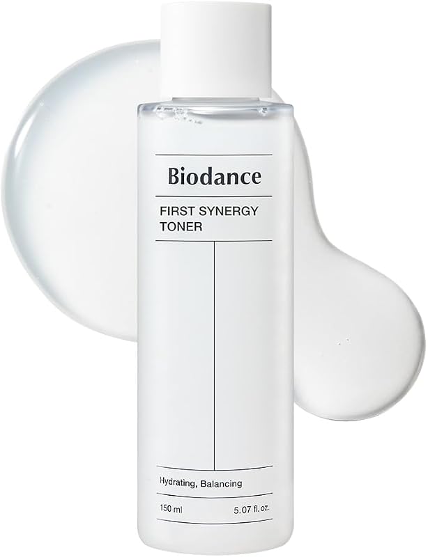 Tônico facial Biodance First Synergy com ácido hialurônico, 150 mL