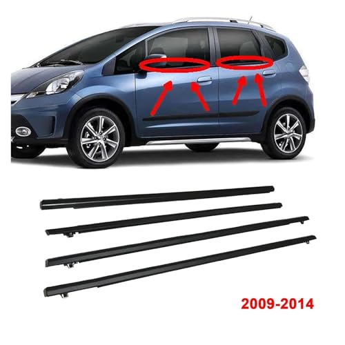 Burlete insonorizante con tira de presión para puertas y ventanas de coche 2009-2014 5
