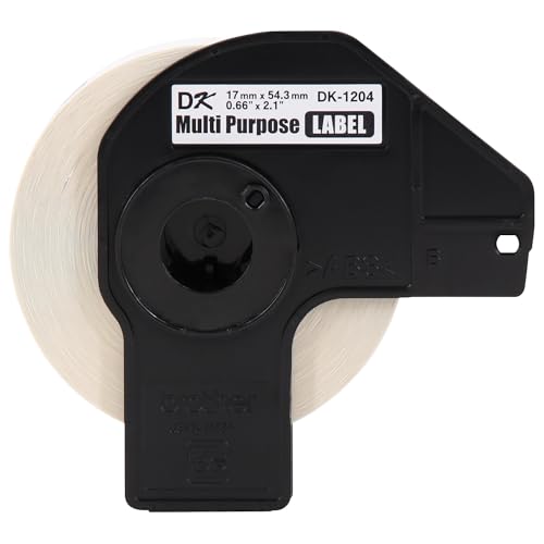 Image of Brother Genuine DK-12043PK Multipurpose Paper Label Roll, Die-Cut Paper Labels, Engineered for Excellence, 400 Labels Per Roll, (3) Rolls per Box (DK12043PK)