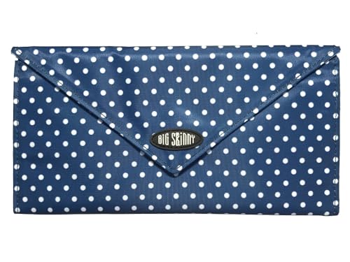 Image of Big Skinny Women's Slimvelope Tri-Fold Checkbook Slim Wallet, Holds Up to 40 Cards