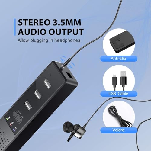 Cykvis 3 in 1 USB Computer Speaker with Microphone, PC Laptop Speaker with Mic for Smart Home Office and Online Study,360 Degree Enhanced Voice Pickup, Noise Reduction,Compatible with Zoom, Teams - Image 6